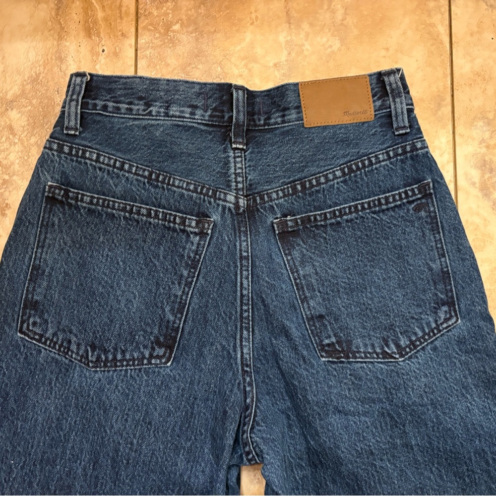 NWOT Madewell High Rise Rigid Balloon Jeans in Sanford Wash Women’s 24 - Picture 12 of 16